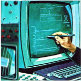 image being edited on a computer screen